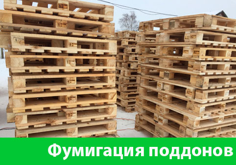 Фумигация поддонов в городе Орехово-Зуево